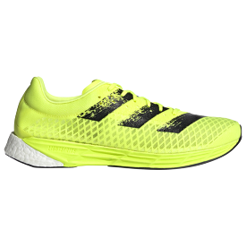 Men's Adidas Adizero Pro, Solar Yellow/Core Black/Cloud White, 10.5 D Medium