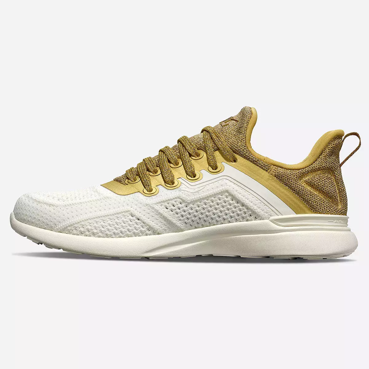 Men's TechLoom Tracer Ivory / Metallic Gold