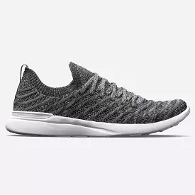 Men's TechLoom Wave Metallic Black / White / Melange