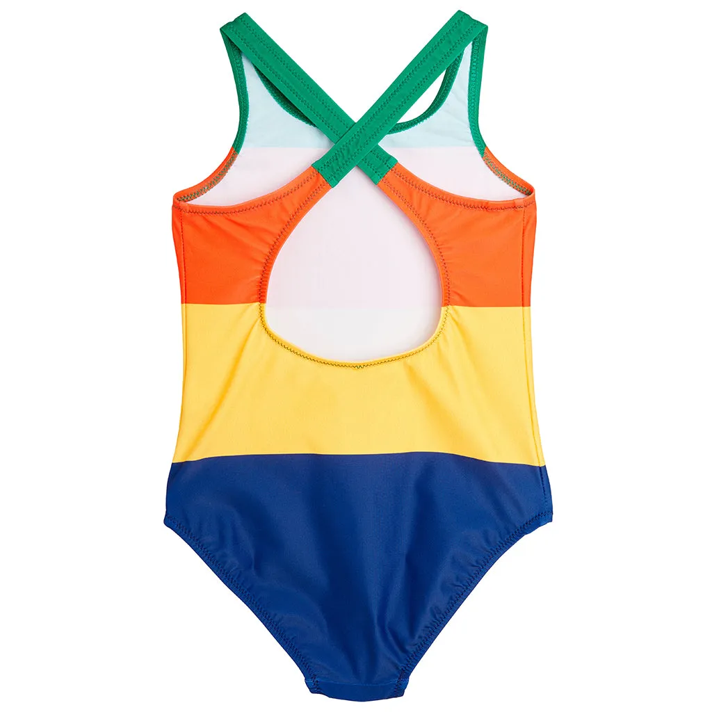 Mini Rodini Child Swimsuit Multicolour Stripes