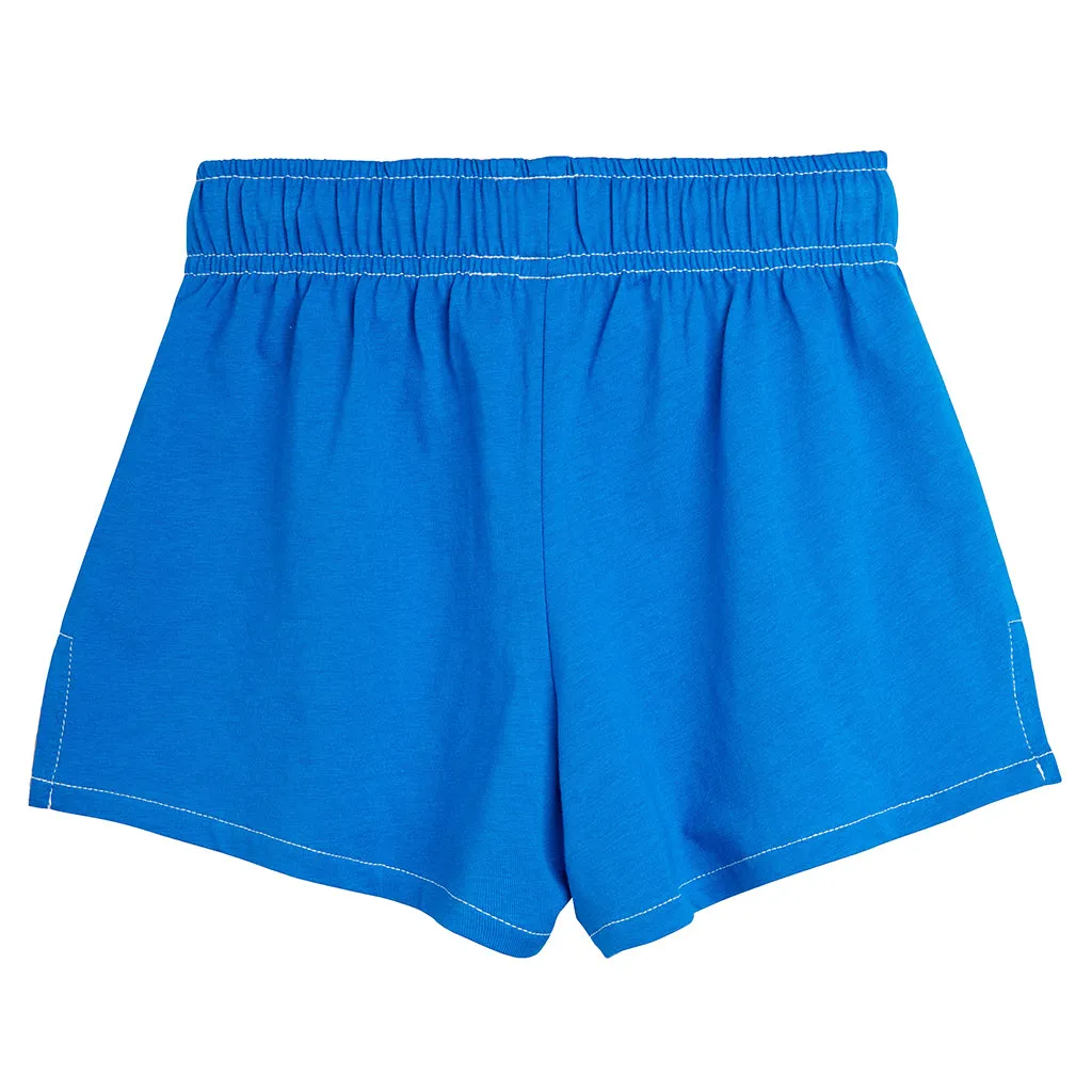 Mini Rodini Child Tennis Shorts Blue