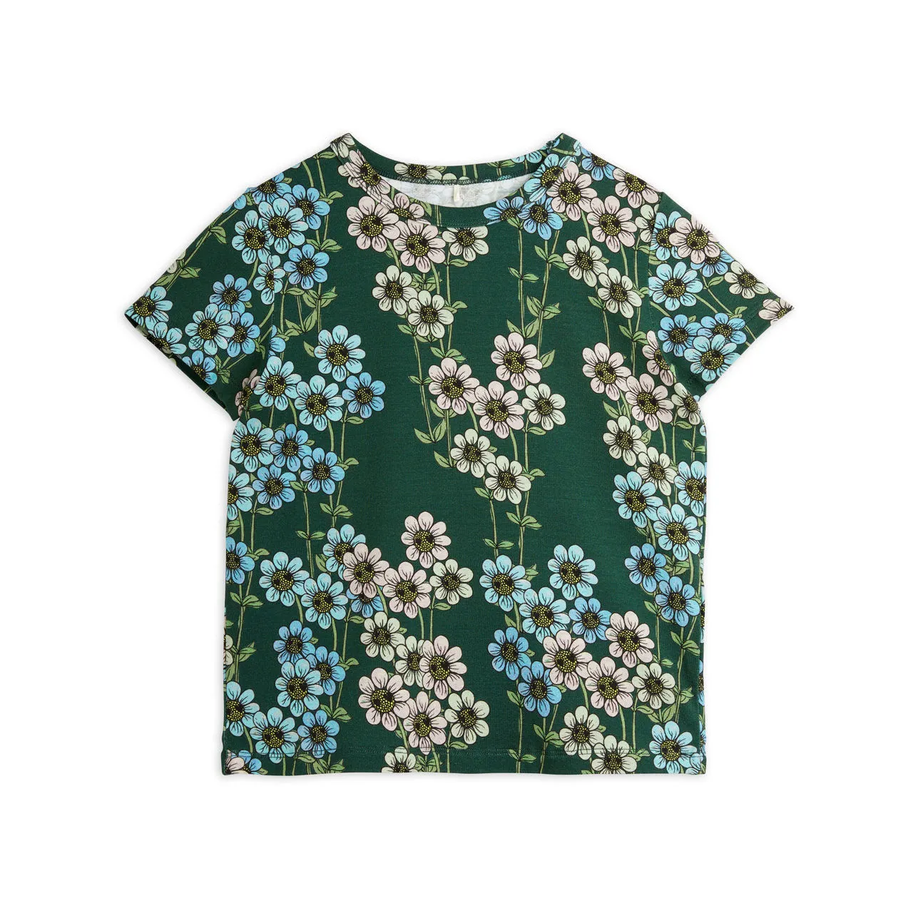 MINI RODINI Daisys T-Shirt - Green