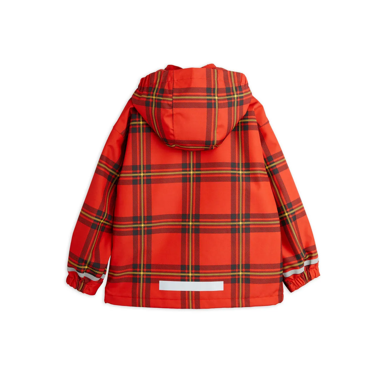 MINI RODINI Edelweiss Check Jacket - Red