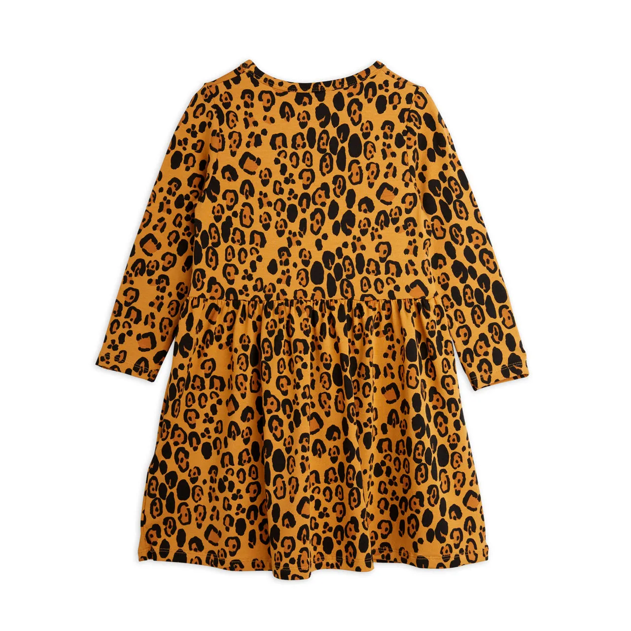 MINI RODINI Leopard Dress - Beige