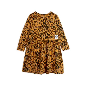 MINI RODINI Leopard Dress - Beige