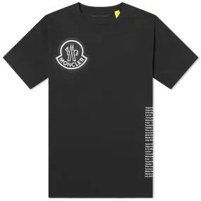 Moncler Genius 2 Moncler 1952 Large Logo T-ShirtBlack