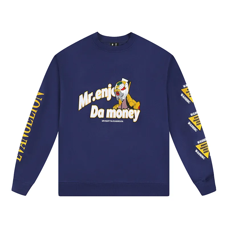 MR. ENJOY DA MONEY  |Street Style Long Sleeves Sweatshirts