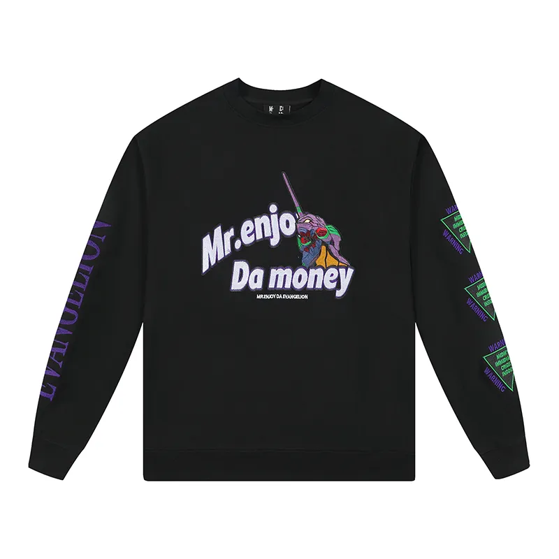 MR. ENJOY DA MONEY  |Street Style Long Sleeves Sweatshirts