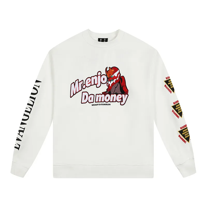 MR. ENJOY DA MONEY  |Street Style Long Sleeves Sweatshirts