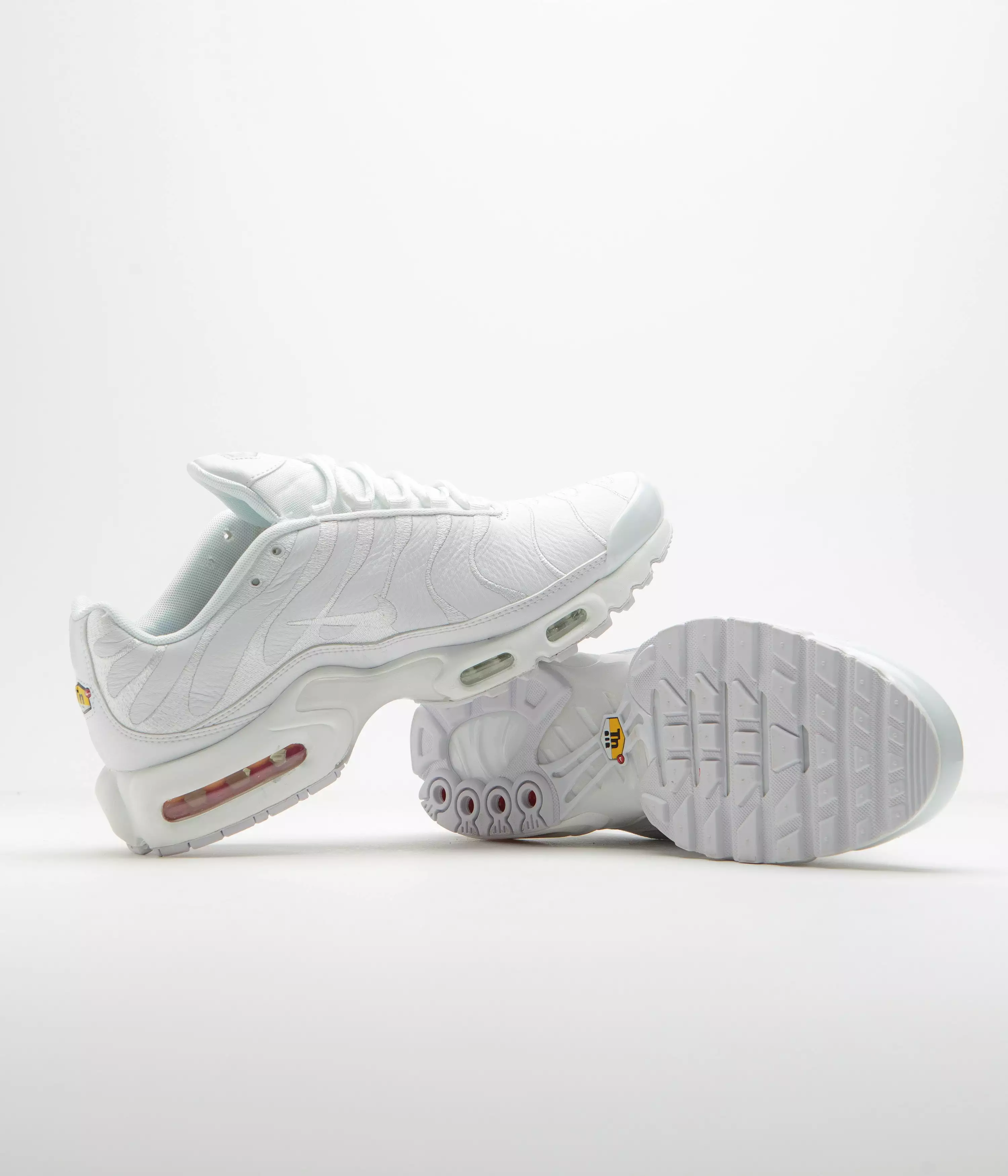 Nike Air Max Plus Shoes - White / White - White