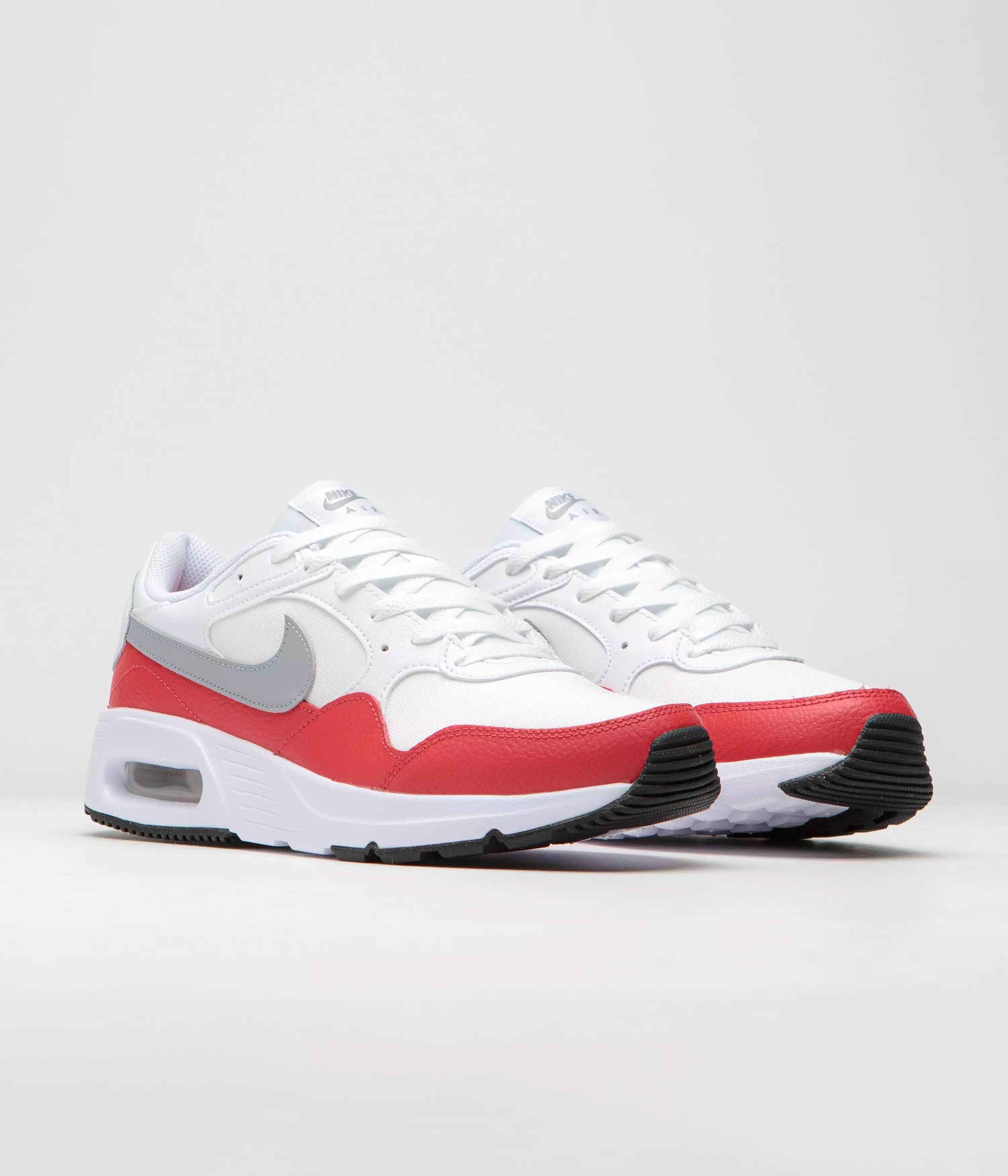 Nike Air Max SC Shoes - White / Wolf Grey - University Red - Black