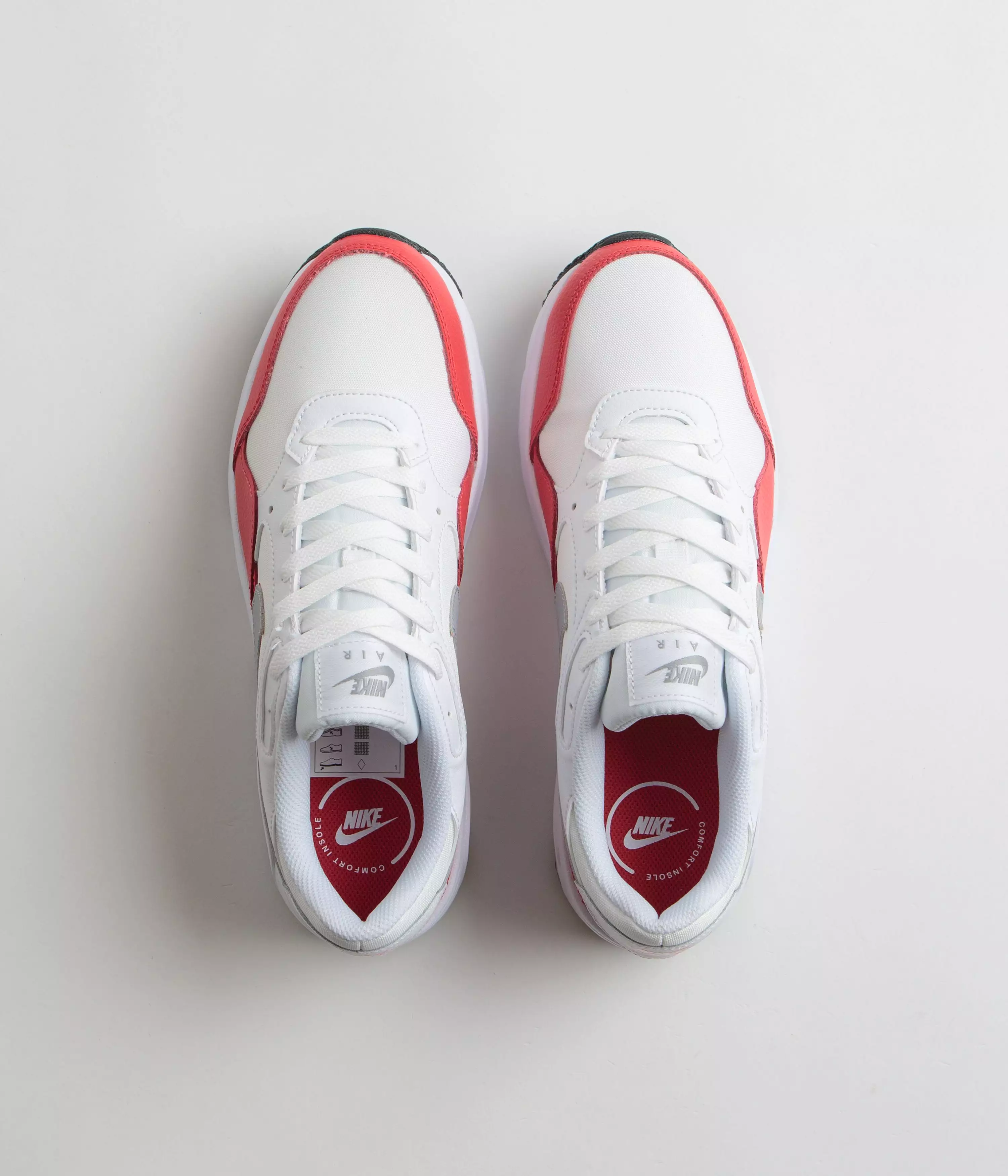 Nike Air Max SC Shoes - White / Wolf Grey - University Red - Black