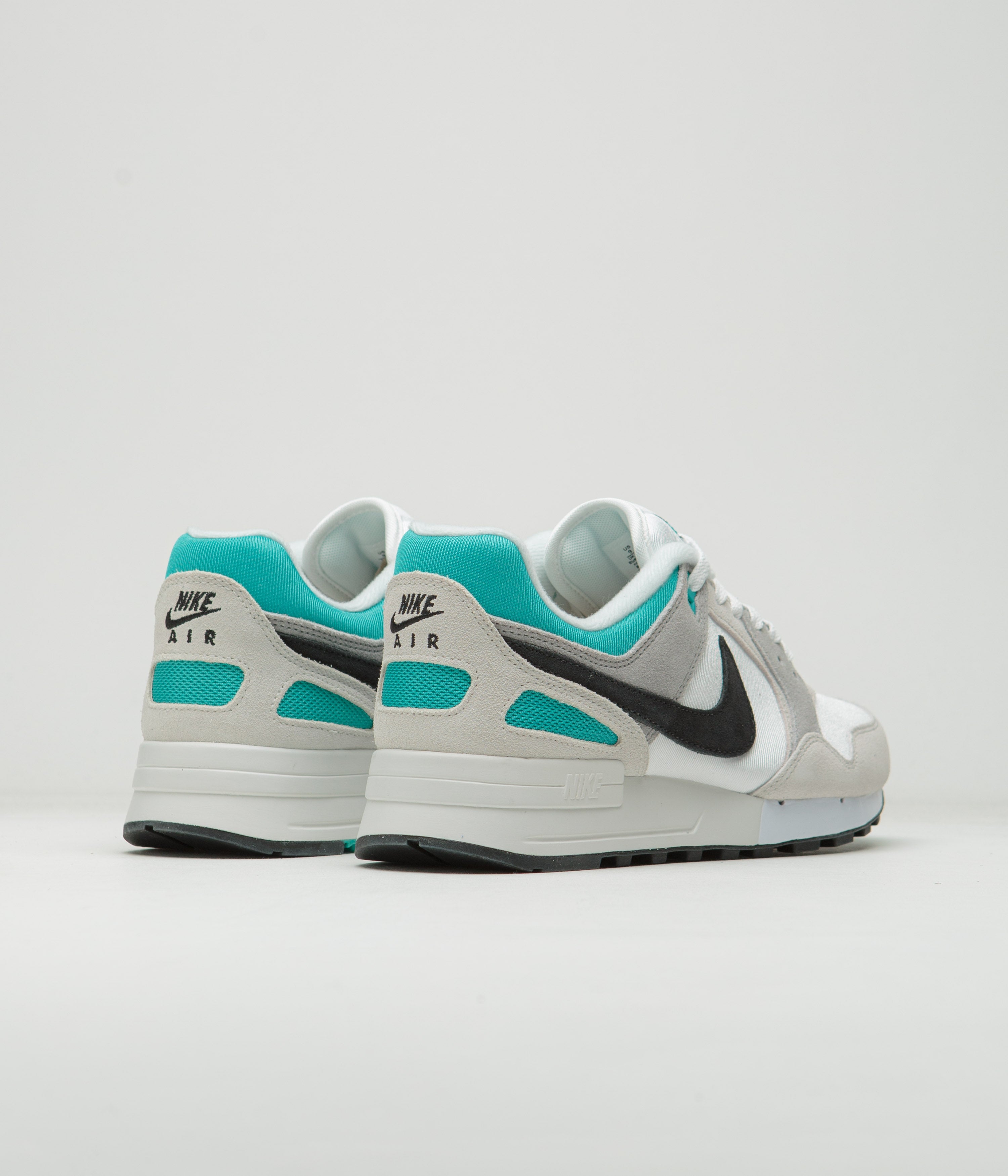 Nike Air Pegasus '89 Shoes - White / Black - Platinum Tint - Dusty Cactus