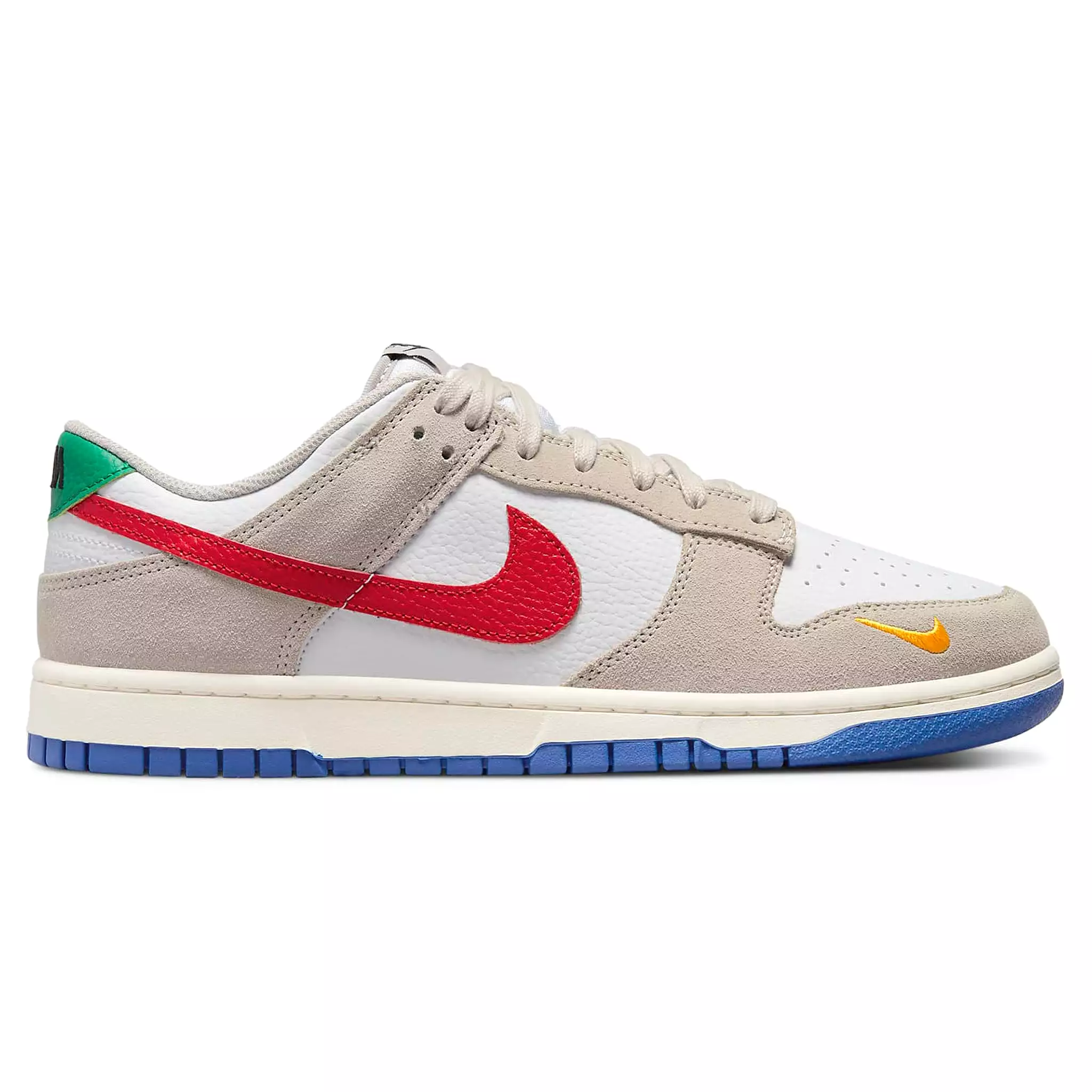 Nike Dunk Low Light Iron Ore Red Blue