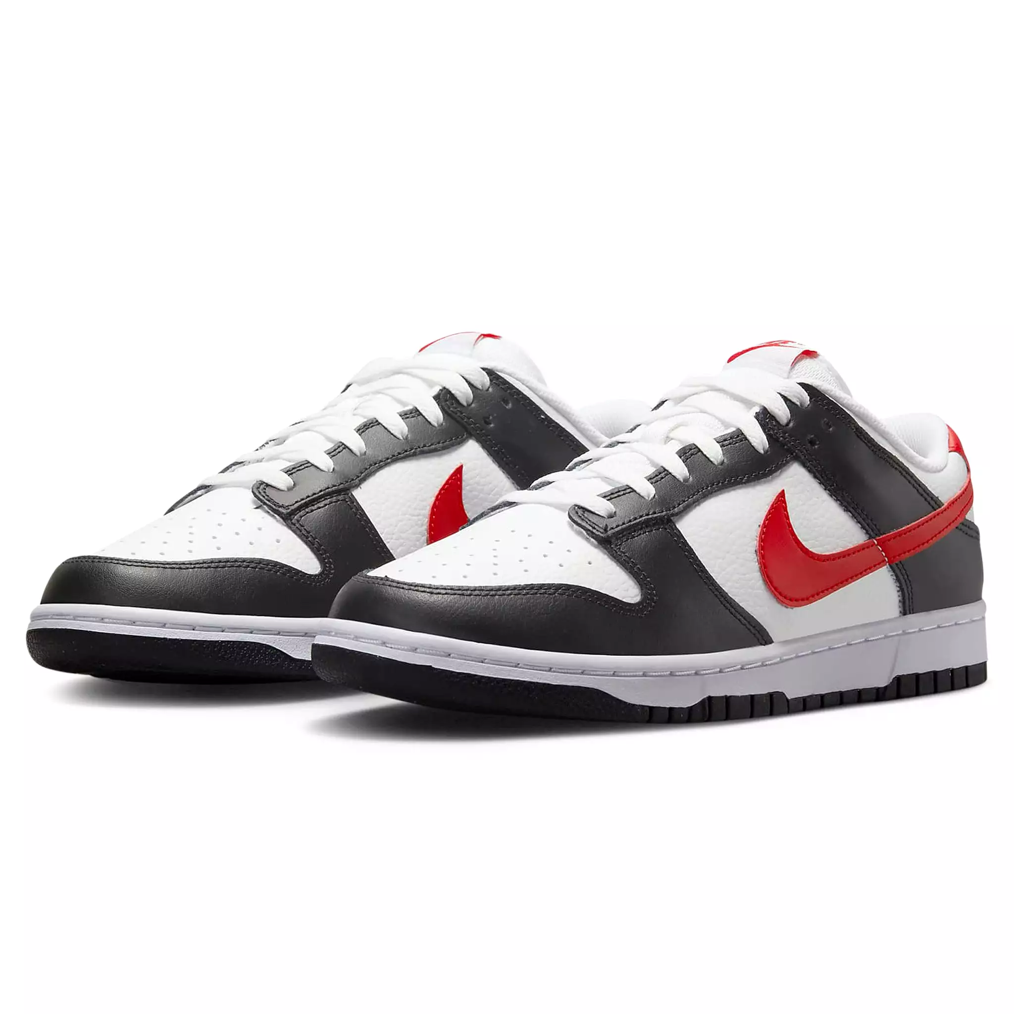 Nike Dunk Low Retro Red Swoosh Panda