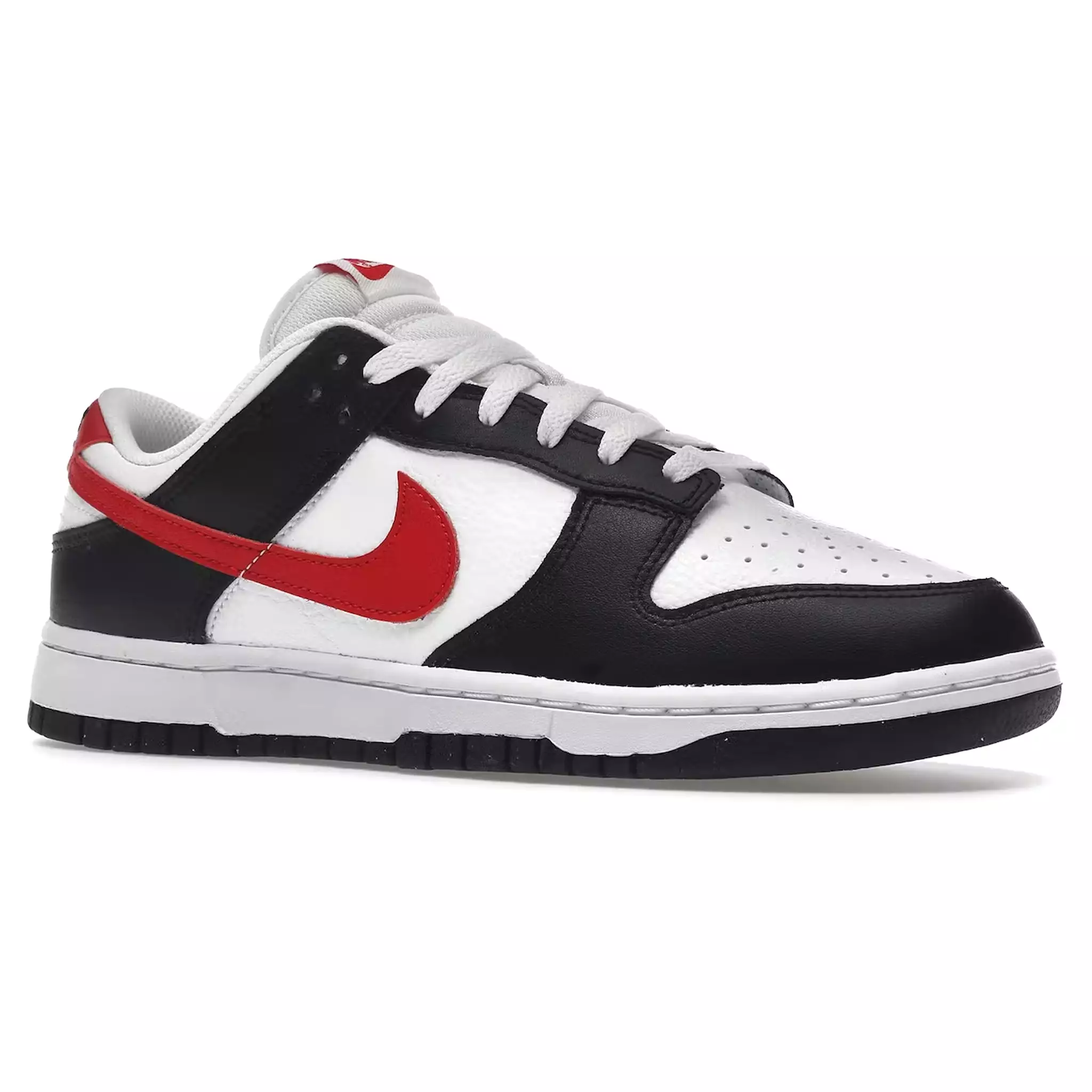 Nike Dunk Low Retro Red Swoosh Panda