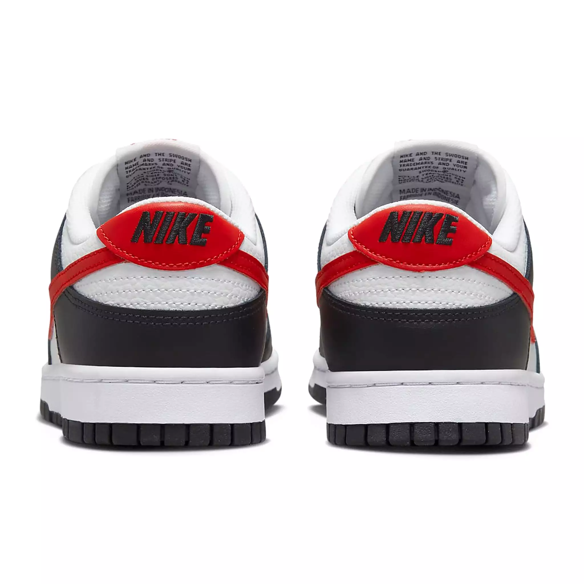 Nike Dunk Low Retro Red Swoosh Panda