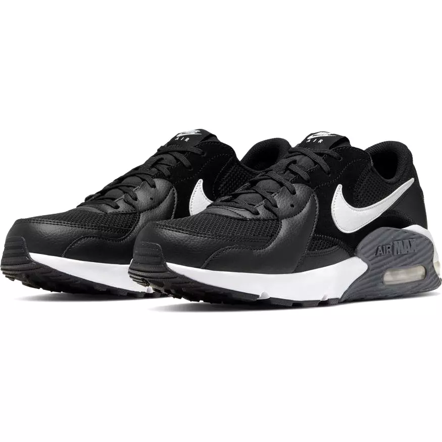 NIKE MEN'S AIR MAX EXCEE BLACK/WHITE SHOE