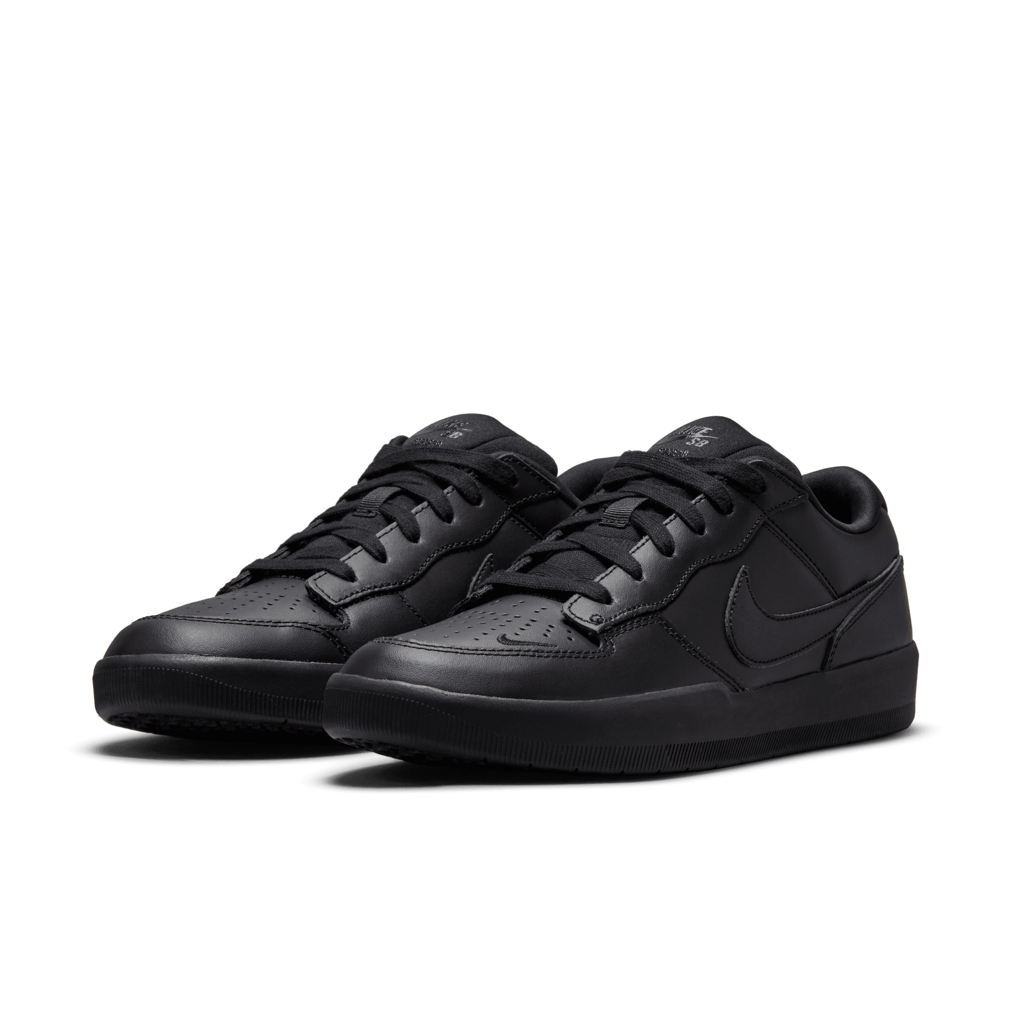 Nike SB Force 58 Premium Black Leather