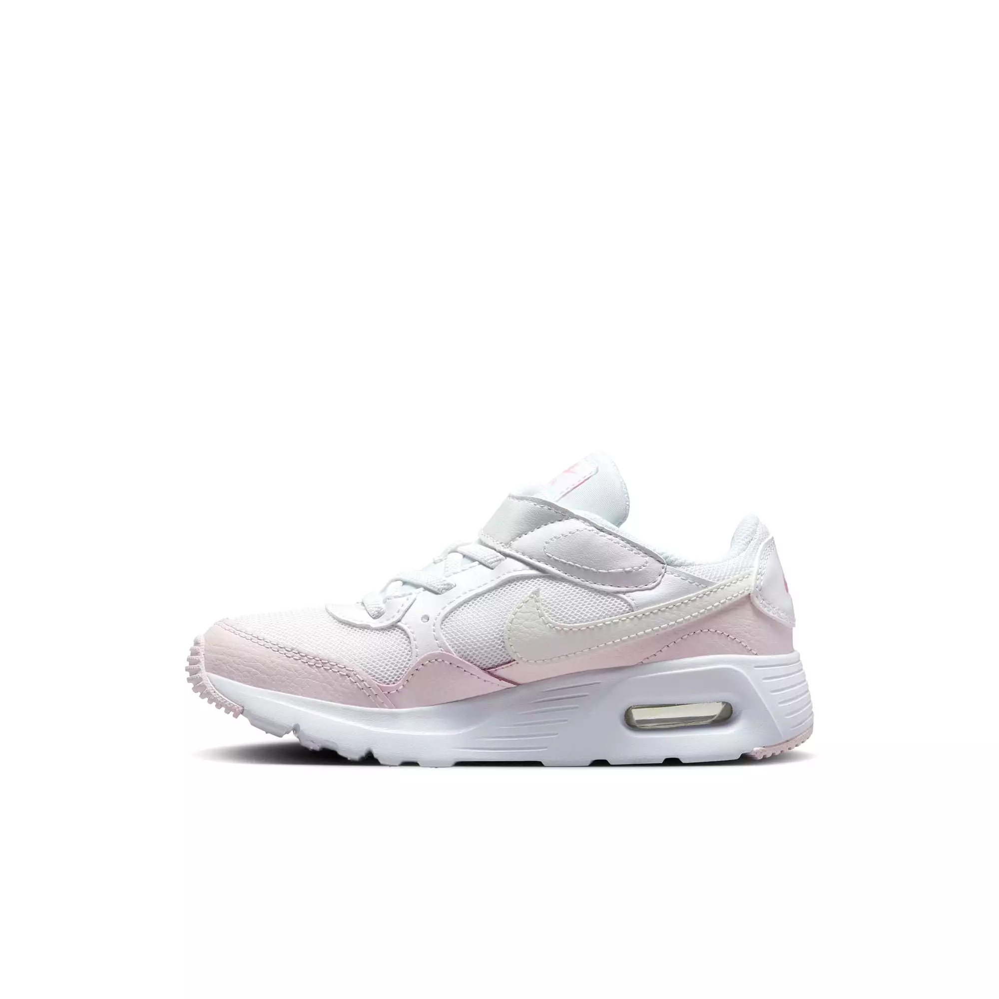 Nike White/Summit White/Pearl Pink Air Max SC Children's Sneaker