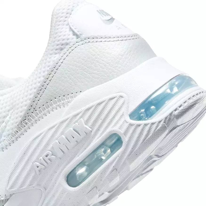 NIKE WOMEN'S AIR MAX EXCEE TRIPLE WHITE SHOES