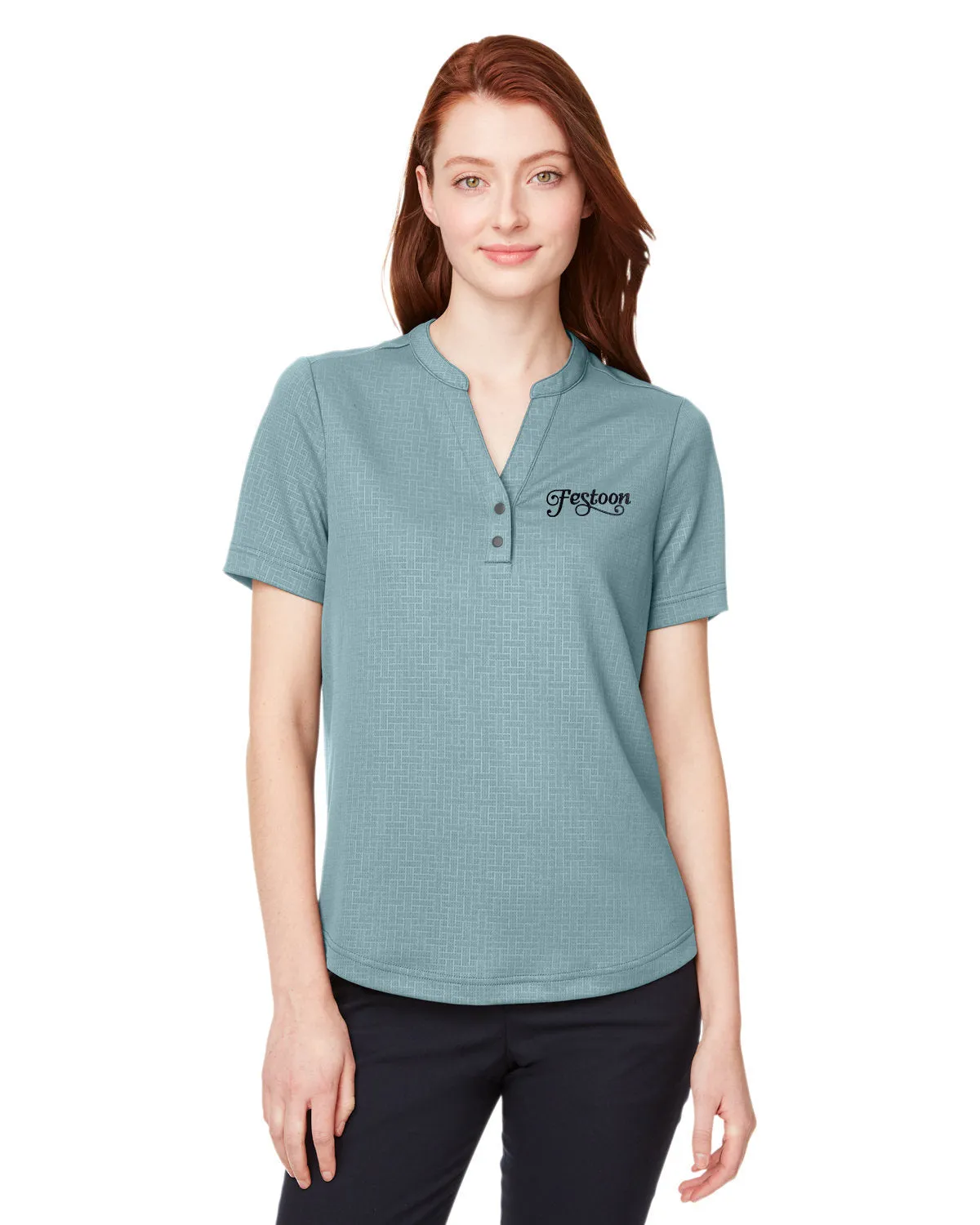 North End Ladies Replay Recycled Polo