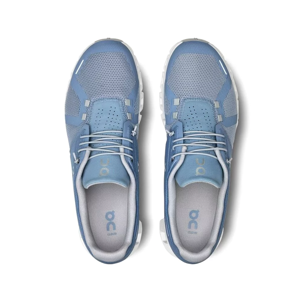 On Men's Cloud 5 - Chambray/White