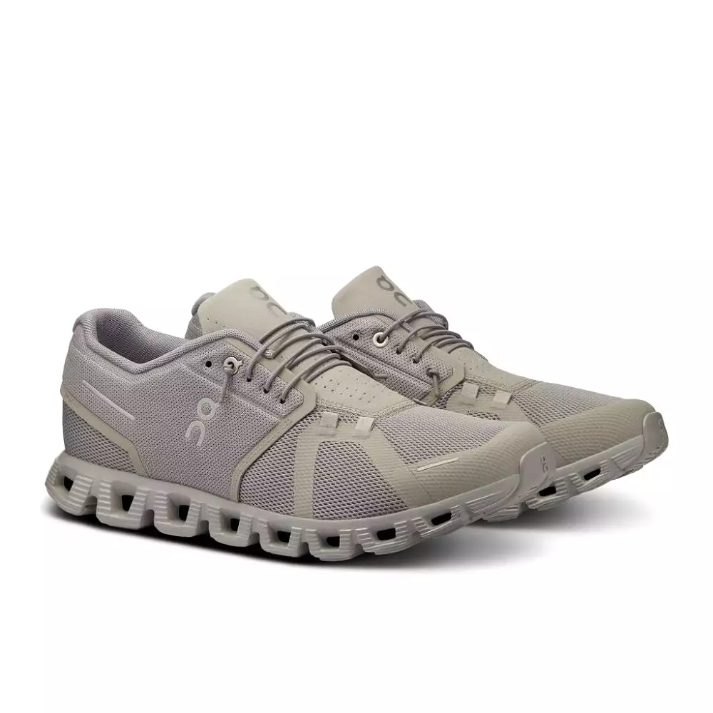 On Men's Cloud 5 - Fog/Alloy