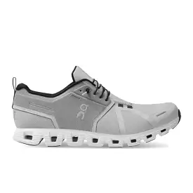 On Men's Cloud 5 Waterproof - Glacier/White