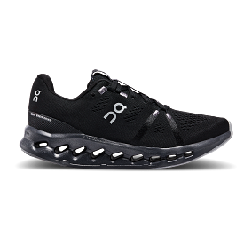 On Running Women's Cloudsurfer Shoes - All Black