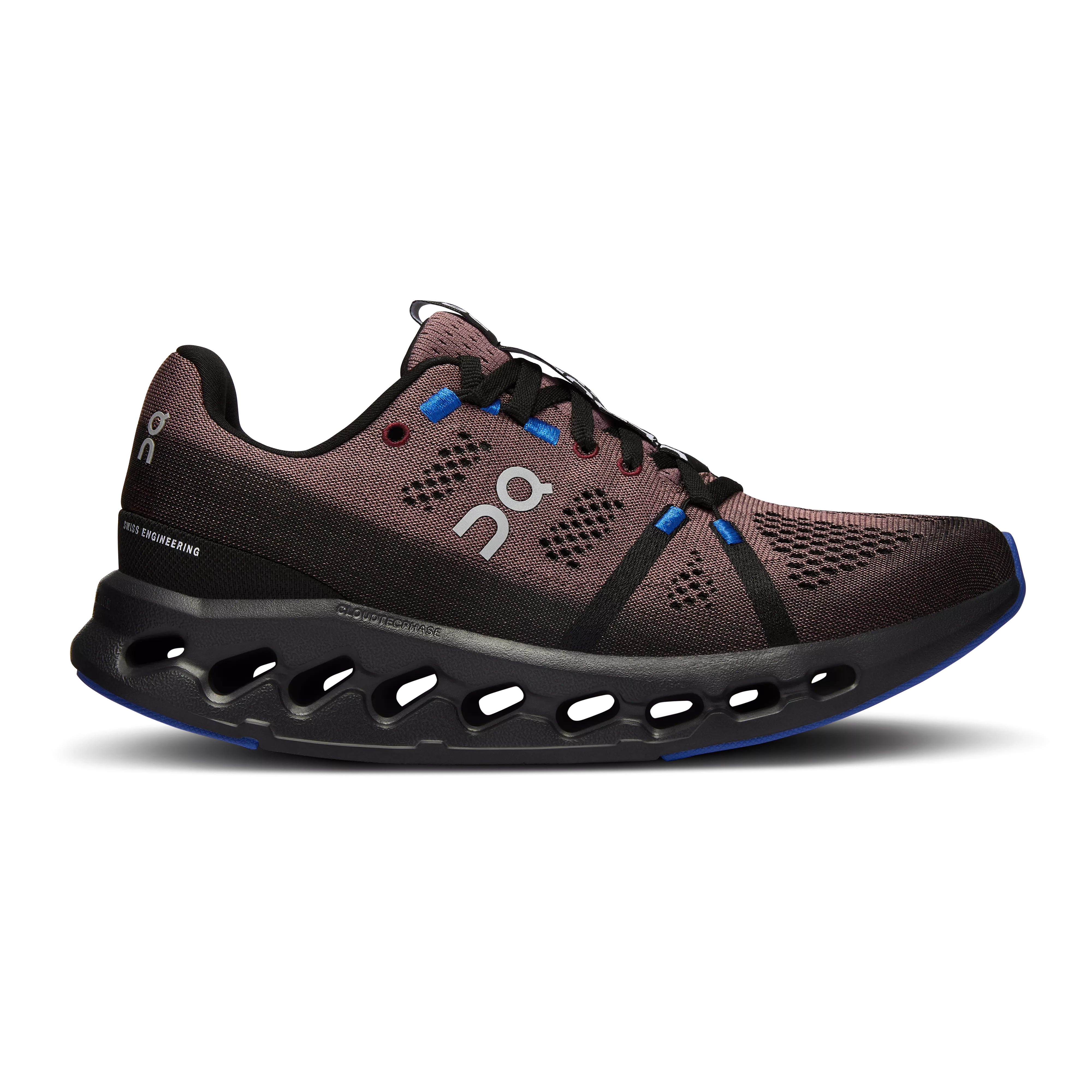 On Running Women's Cloudsurfer Shoes - Black / Cobalt