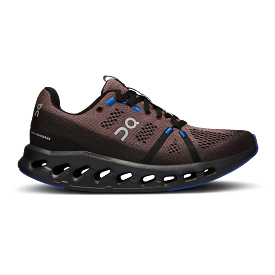 On Running Women's Cloudsurfer Shoes - Black / Cobalt