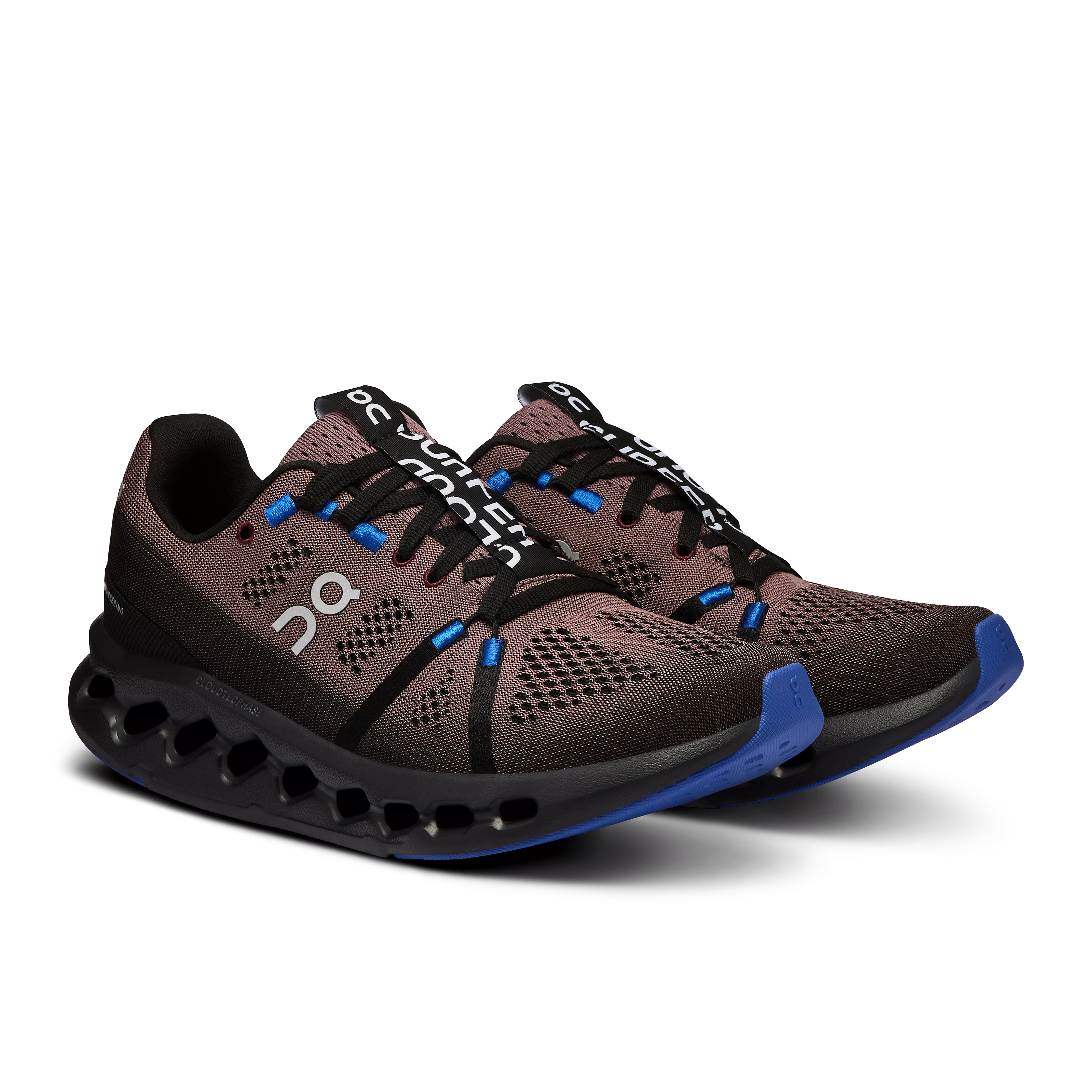 On Running Women's Cloudsurfer Shoes - Black / Cobalt