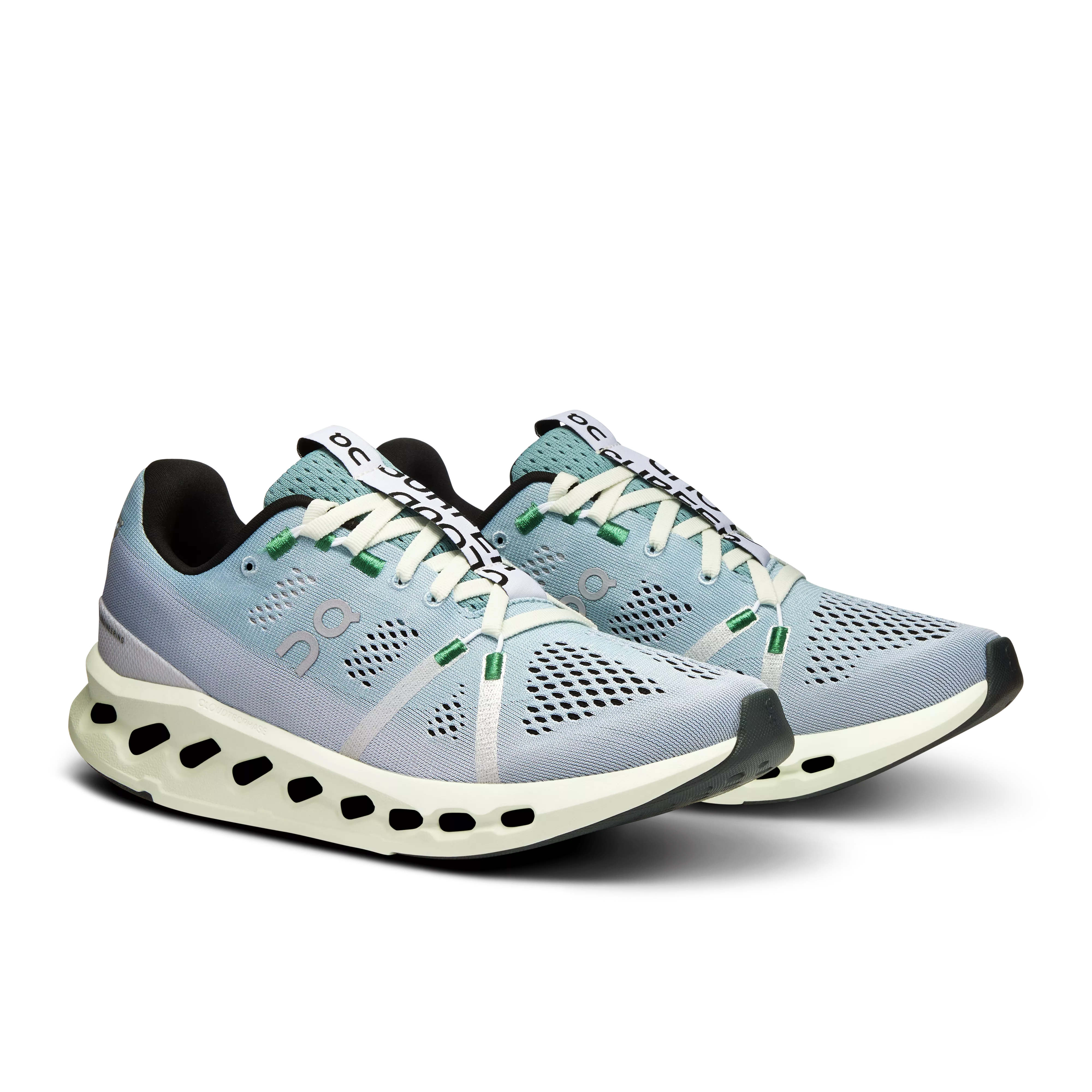 On Running Women's Cloudsurfer Shoes - Mineral / Aloe