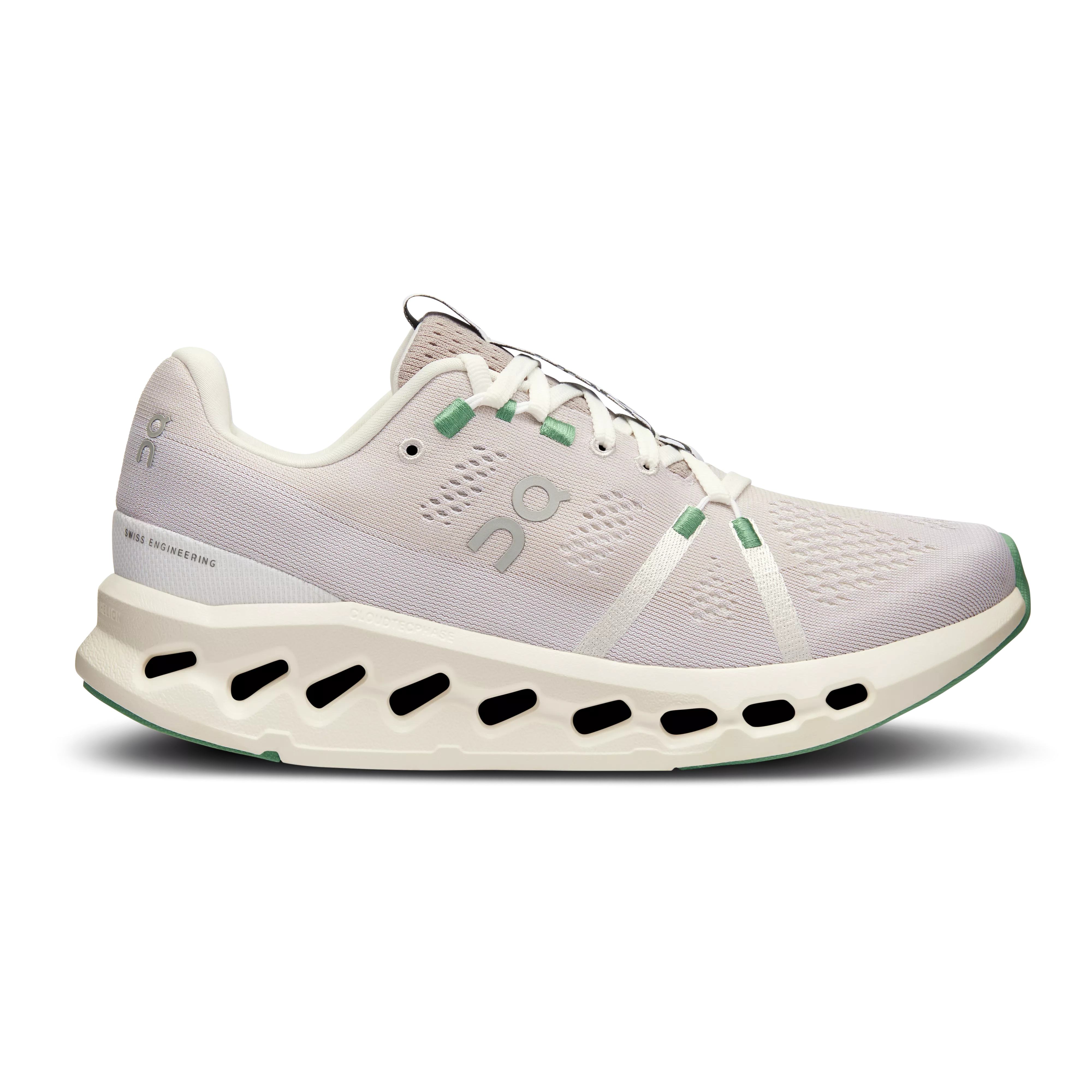 On Running Women's Cloudsurfer Shoes - Pearl / Ivory