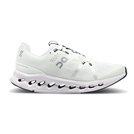 On Running Women's Cloudsurfer Shoes - White / Frost