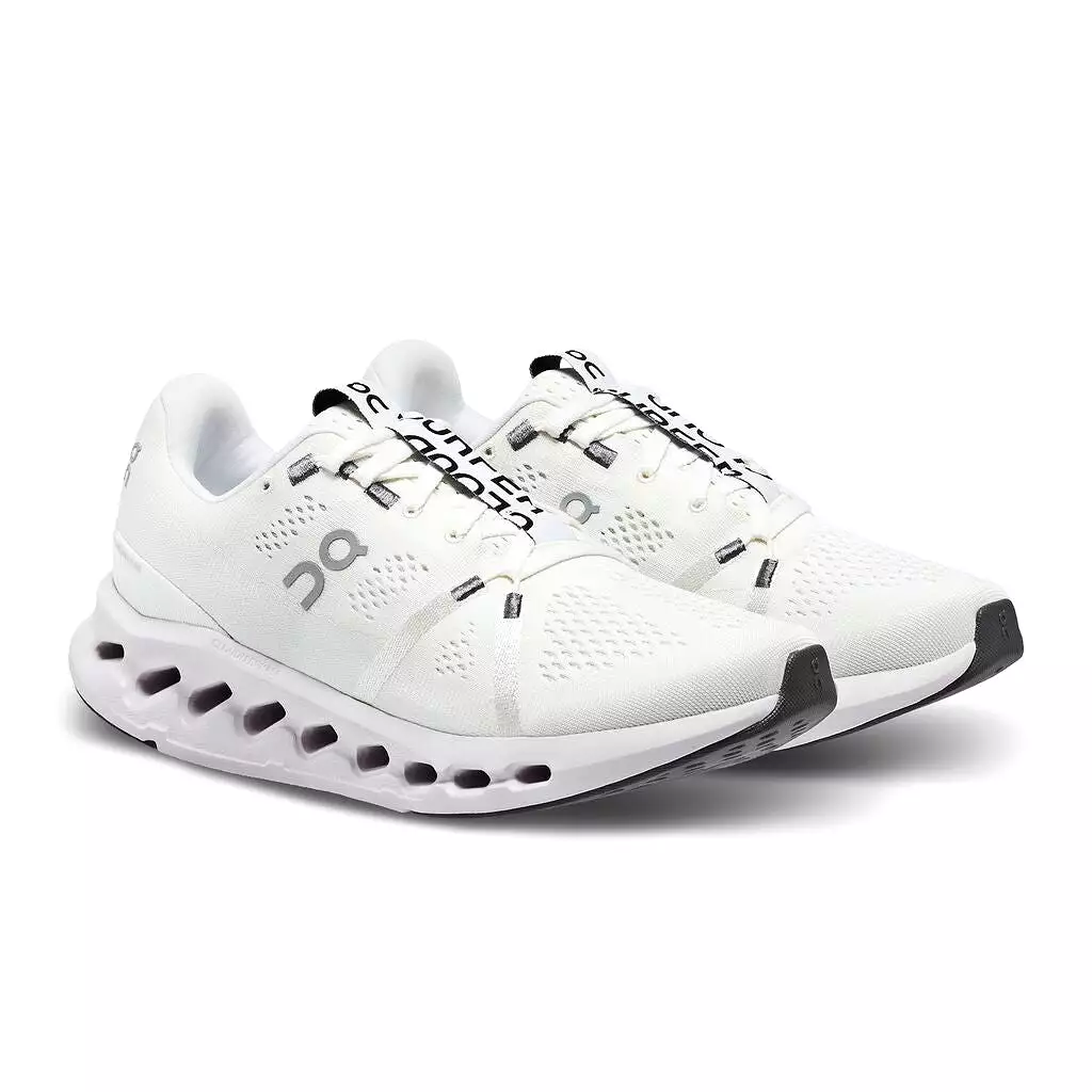 'On Running' Women's Cloudsurfer - White / Frost