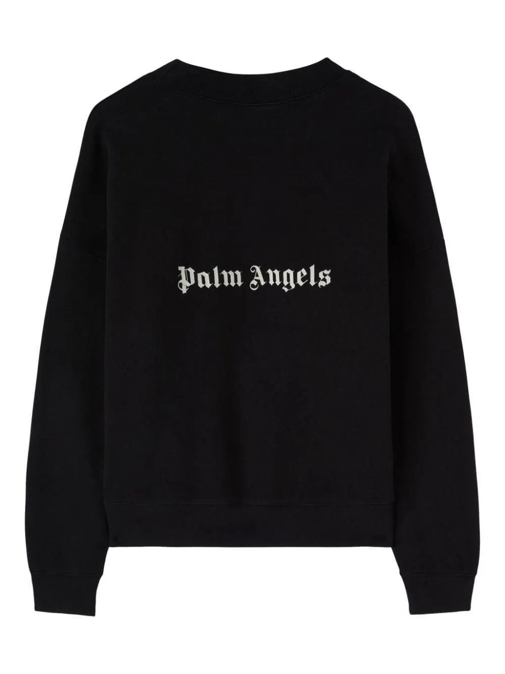 Palm Angels  |Street Style Long Sleeves Plain Logo Sweatshirts