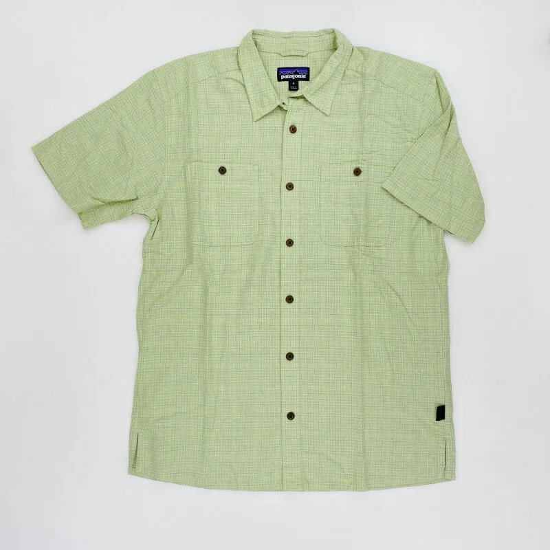 Patagonia  M's Back Step Shirt - Camicia di seconda mano - Uomo - Verde - M