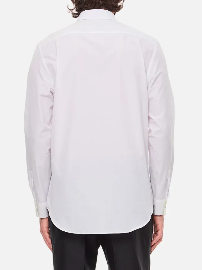 Paul Smith  |Street Style Long Sleeves Plain Cotton Logo Shirts