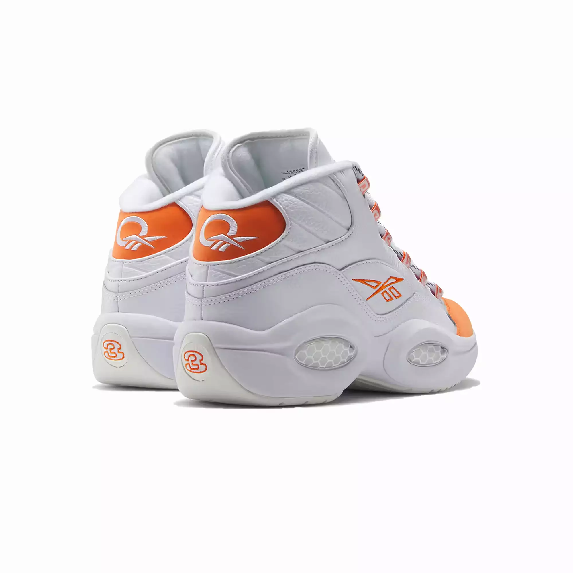 QUESTION MID 'CLOUD WHITE/SMASH ORANGE S23-R'