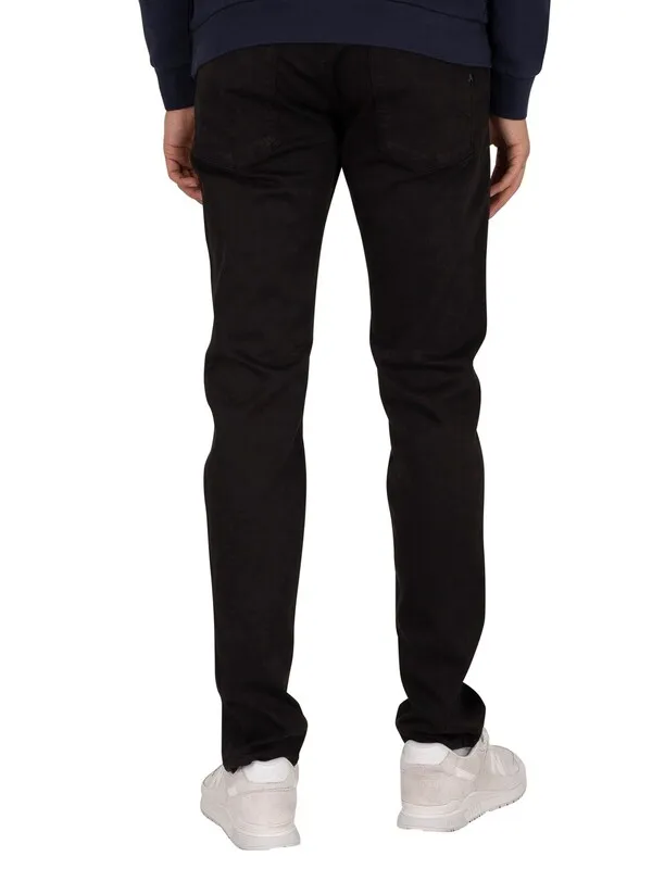 Replay Anbass Hyperflex X-Lite Slim Jeans - Black