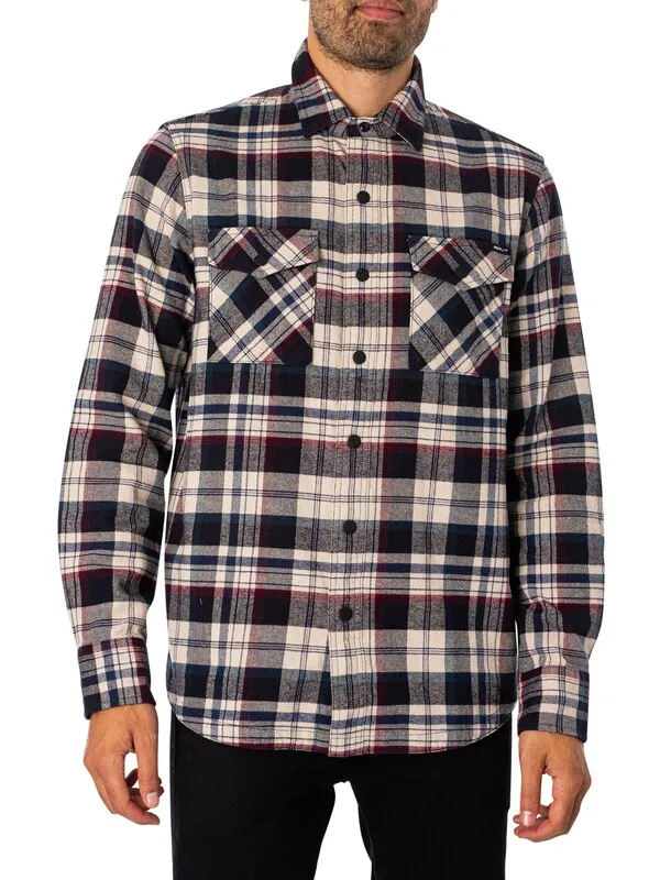 Replay Chest Pocket Check Shirt - Multi