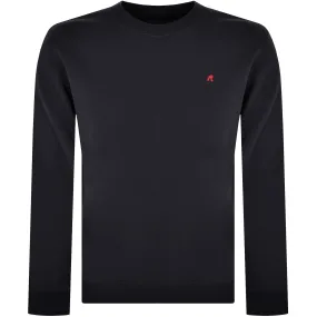 Replay Crew Neck Sweatshirt Navy