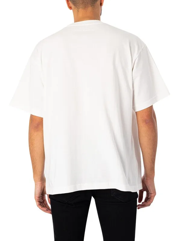 Replay Logo Graphic T-Shirt - White