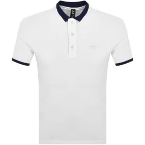 Replay Short Sleeved Logo Polo T Shirt White