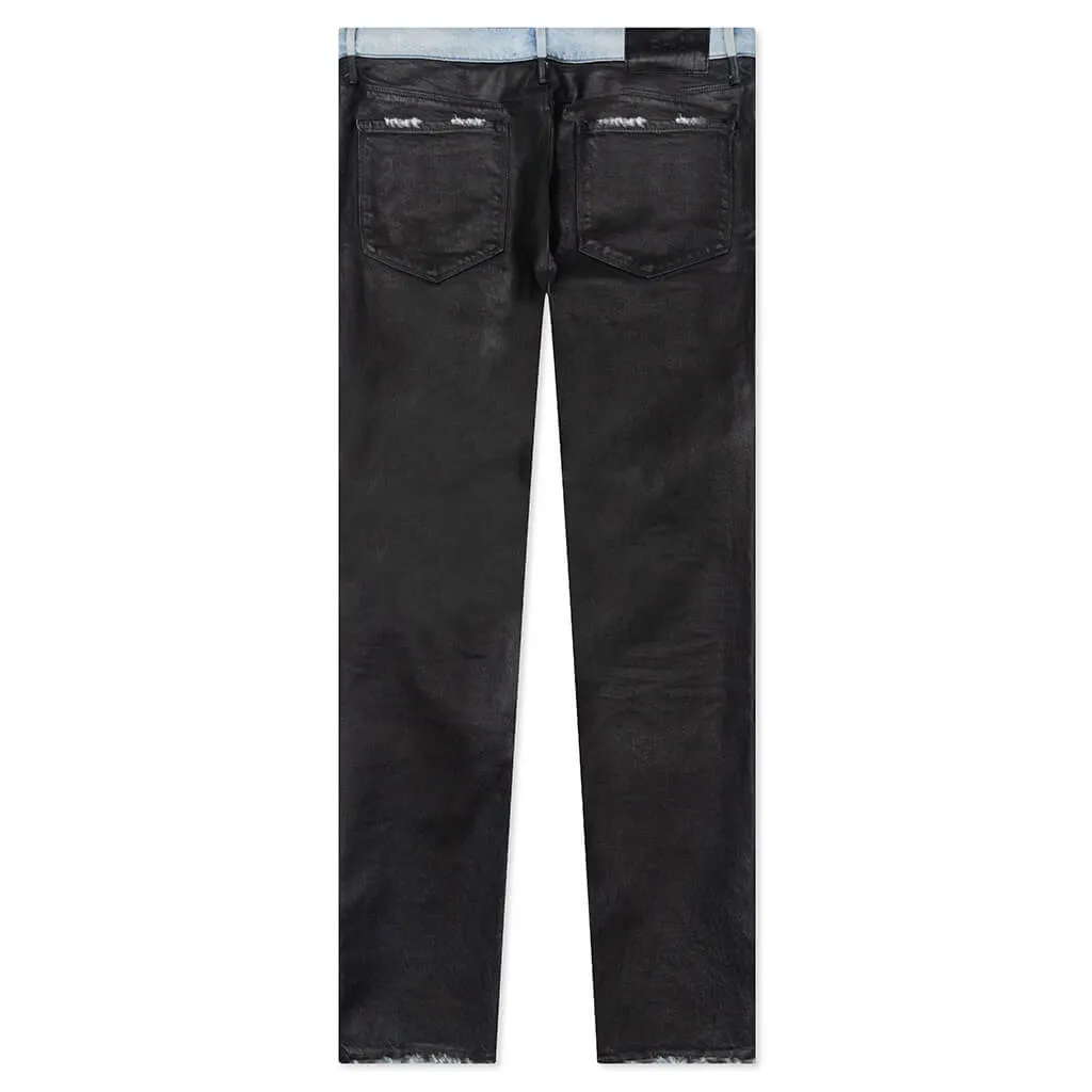 RTA - Black Coated Jean - Black