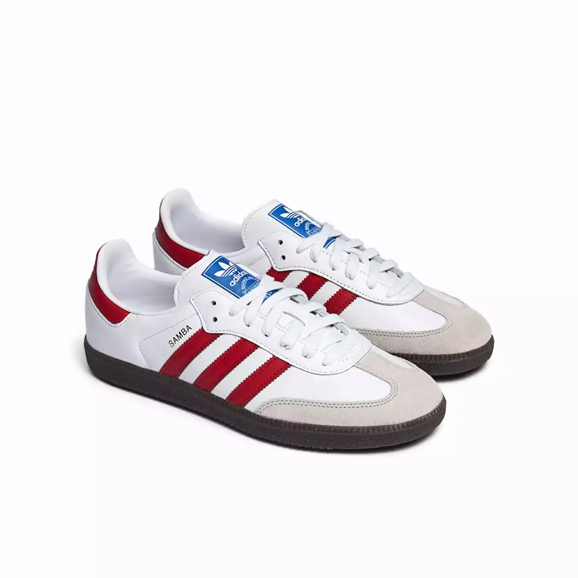 SAMBA OG 'CLOUD WHITE/BETTER SCARLET/SUPPLIER COLOUR'