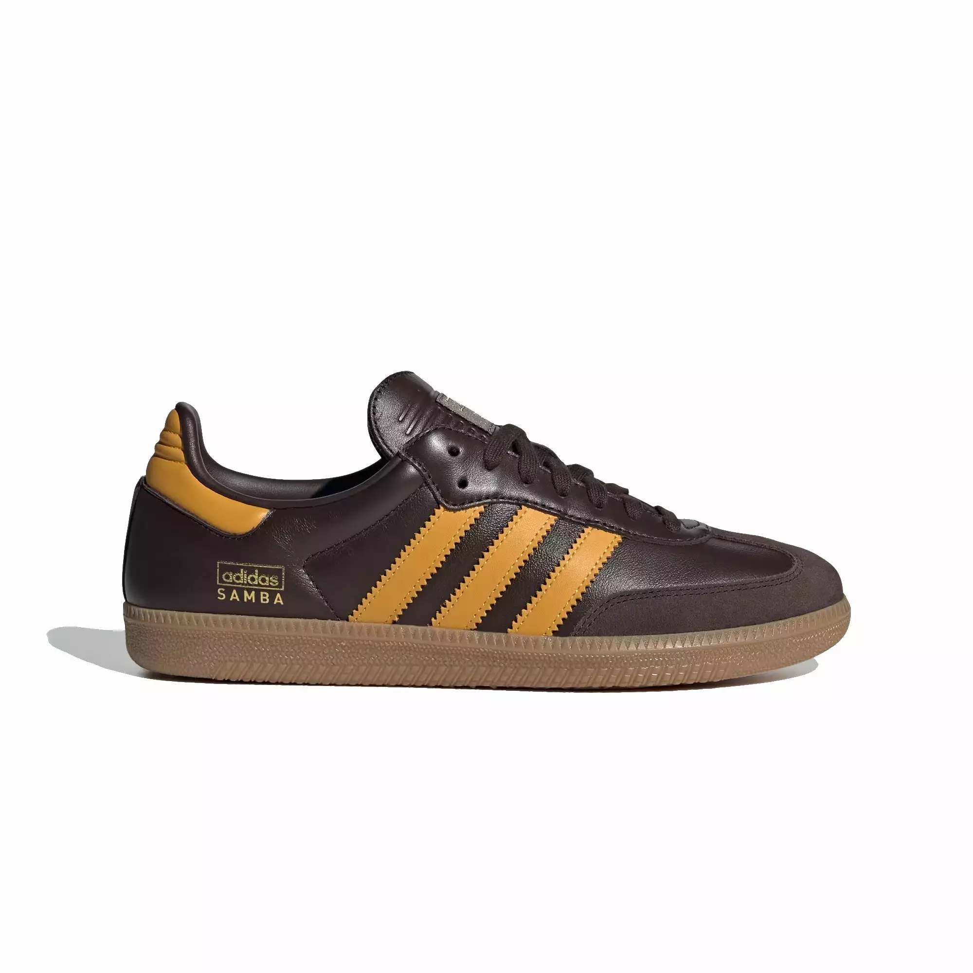 SAMBA OG 'DARK BROWN/PRELOVED YELLOW F23/GUM'