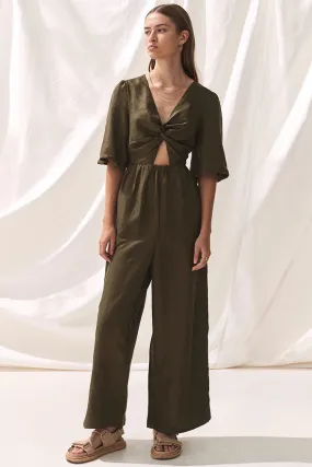 Sancia - The Aida Jumpsuit - Moss